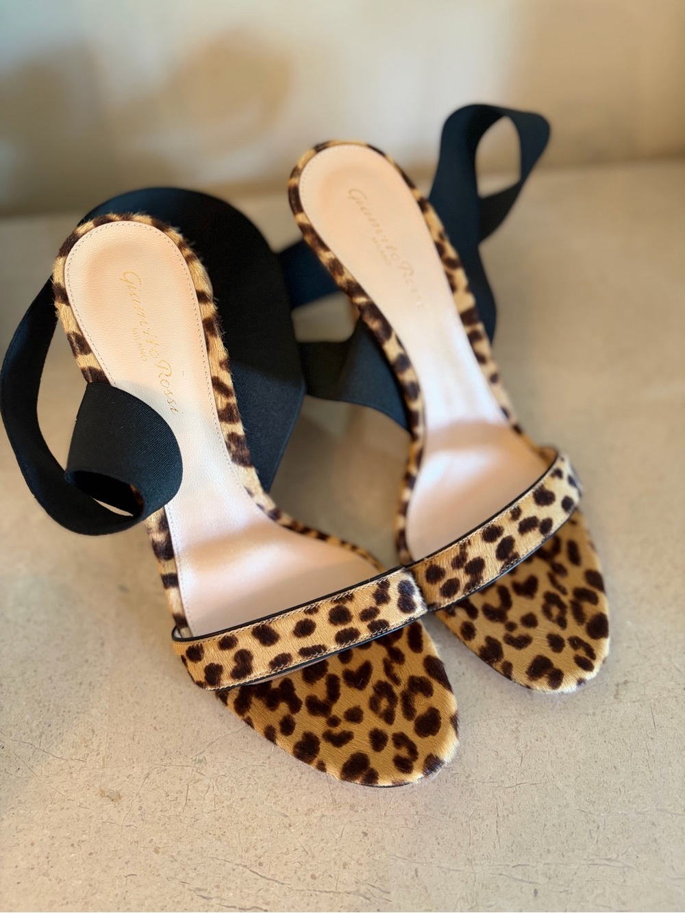 GIANVITO ROSSI LEOPARD HILLS BRAND NEW SIZE 40